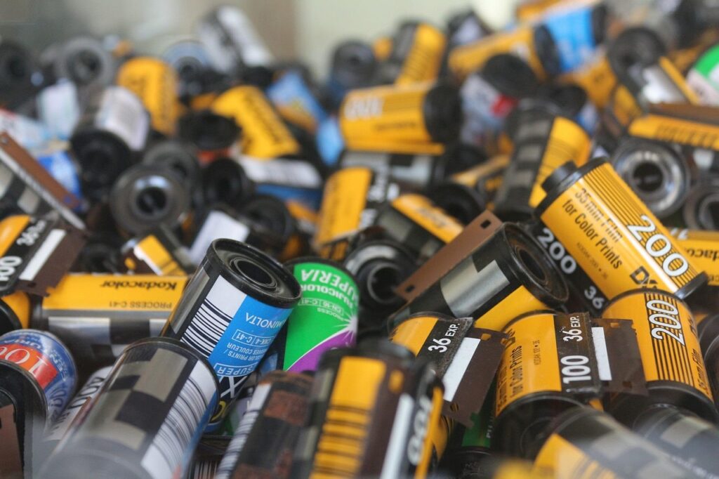 pellicules pour photos argentiques